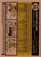 2010 Topps Heritage Derek Holland #258
