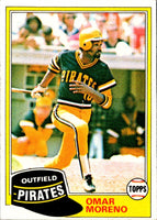 1981 Topps Omar Moreno #535