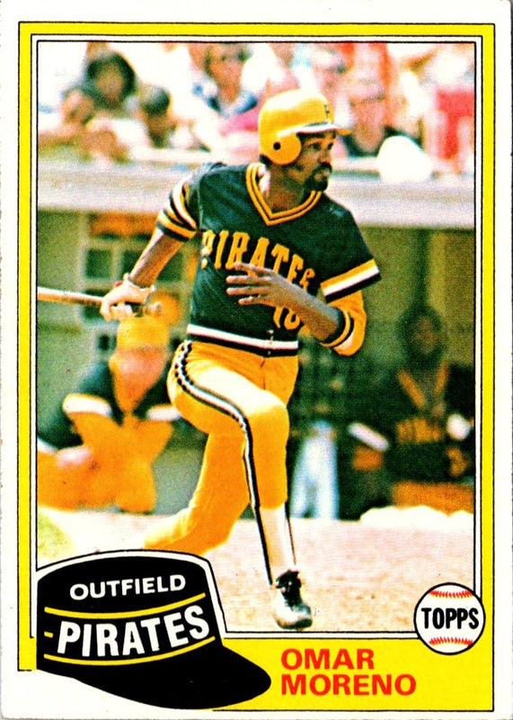 1981 Topps Omar Moreno #535