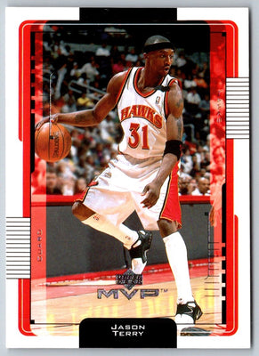 2001 Upper Deck MVP Jason Terry #1