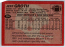 1983 Topps Jeff Groth