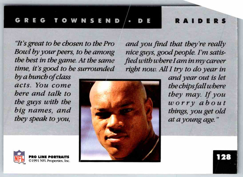 1991 ProLine Greg Townsend