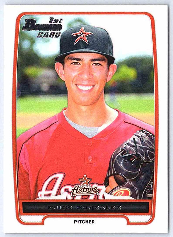 2012 Bowman Erick Gonzalez #BDPP99