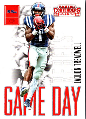 2016 Panini Contenders Draft Picks Game Day Tickets Laquon Treadwell #4