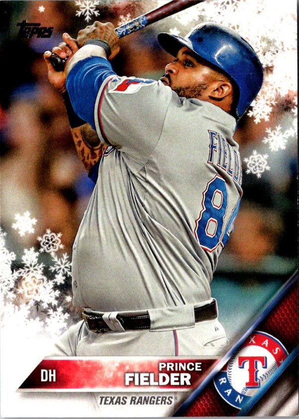 2016 Topps Holiday Baseball Prince Fielder #HMW91