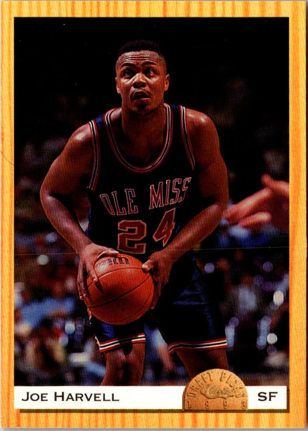 1993 Classic Draft Picks Joe Harvell #40