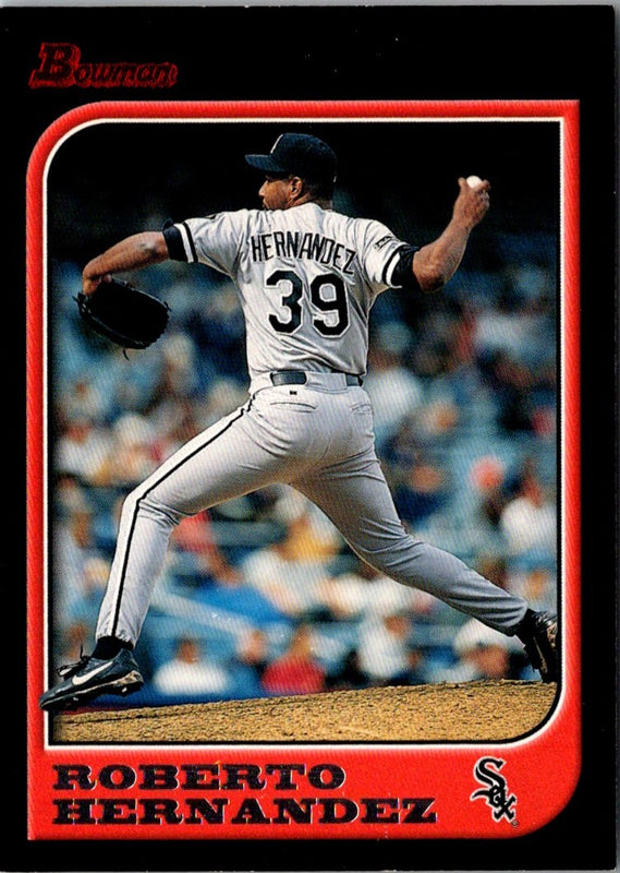 1997 Bowman Chrome Refractors Roberto Hernandez #96