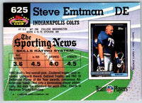 1991 Topps Stadium Club Football Steve Emtman #625