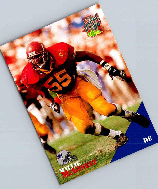1995 Fleer Willie Mcginest #66