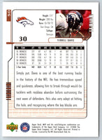1998 Metal Universe Terrell Davis #30