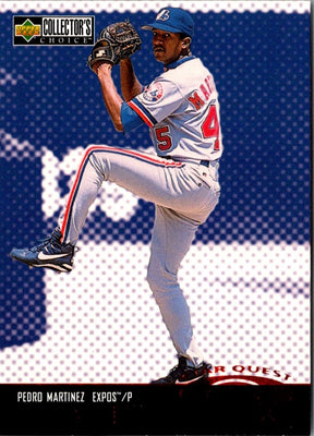 1998 Collector's Choice StarQuest Pedro Martinez #SQ24