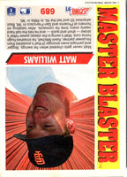 1991 Score Matt Williams #689