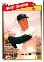 1989 Swell Baseball Greats Bobby Thomson #133