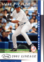 2002 Leaf Lineage Bernie Williams #128