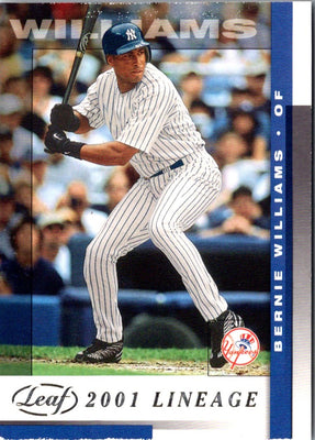 2002 Leaf Lineage Bernie Williams #128