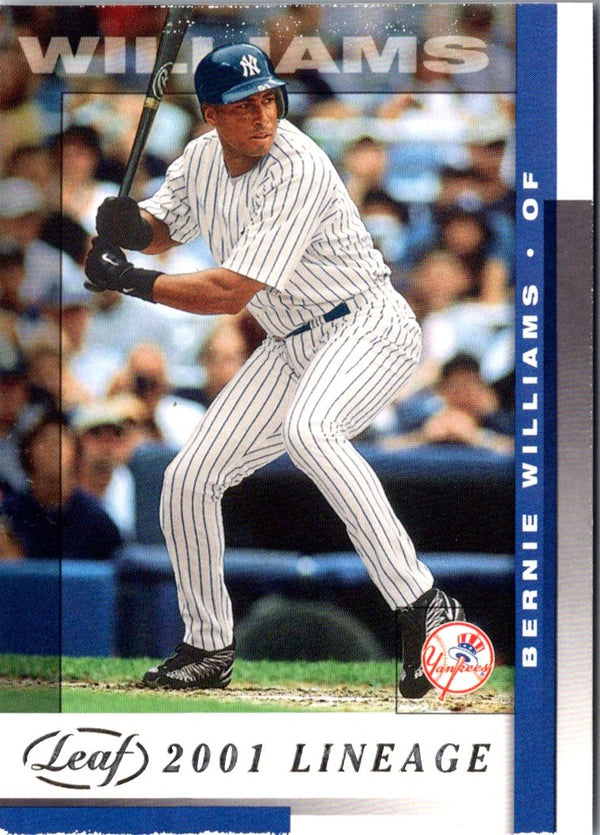 2002 Leaf Lineage Bernie Williams #128