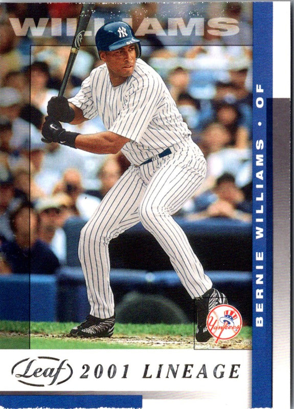 2002 Leaf Lineage Bernie Williams #128