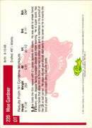 1991 Score Canadian Bilingual Moe Mantha