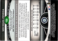 2011 Bowman Platinum Michael Pineda #55 Rookie