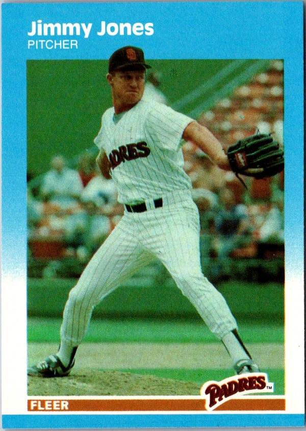 1987 Fleer Update Glossy Jimmy Jones #U-54