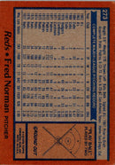 1978 Topps Fred Norman