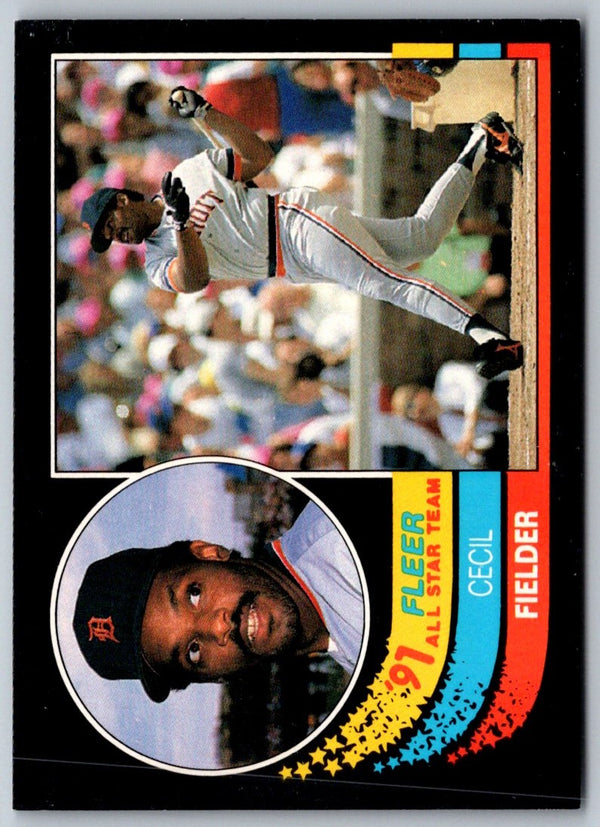 1991 Fleer All-Stars Cecil Fielder #4