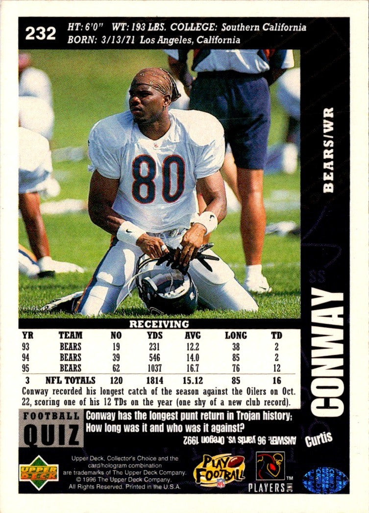 1996 Collector's Choice Curtis Conway