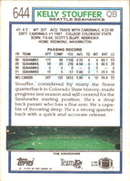 1992 Topps Kelly Stouffer #644