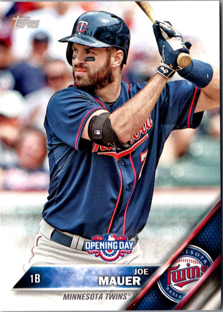 2016 Topps Opening Day Joe Mauer