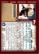 2000 Topps Season Opener Ricky Williams