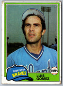 1981 Topps Luis Gomez