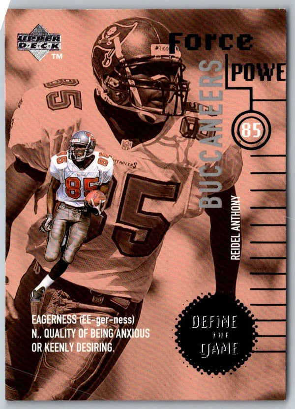 1998 Upper Deck Define the Game Reidel Anthony #DG22