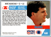 1991 Pro Set Mike Munchak #168