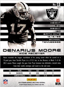 2013 Panini Momentum Double Feature Materials Darren McFadden/Denarius Moore