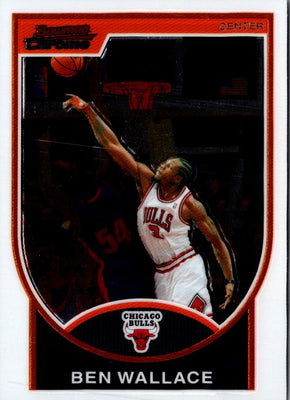 2007 Bowman Chrome Ben Wallace #103
