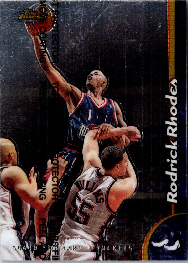 1998 Finest No Protector Rodrick Rhodes #161