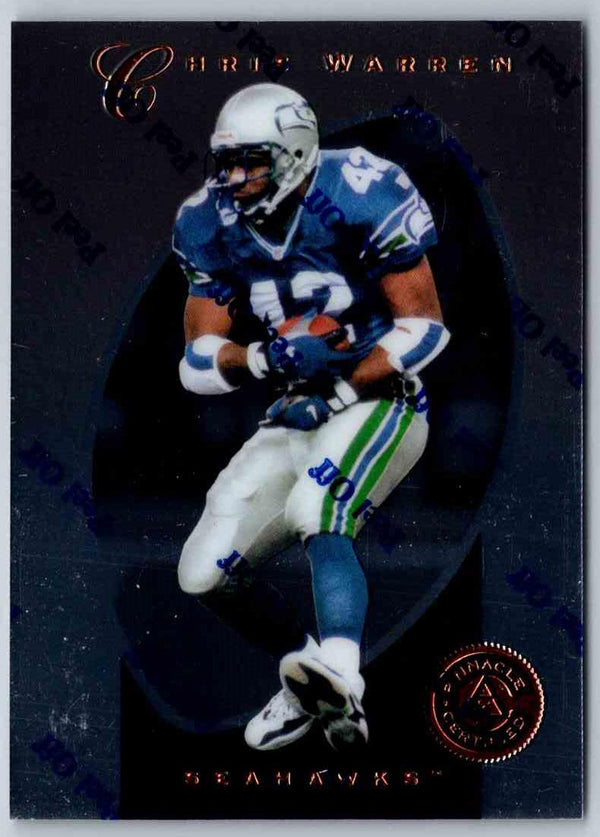 1997 Pinnacle Certified NFL Chris Warren #83