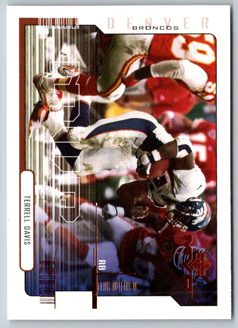 1998 Metal Universe Terrell Davis