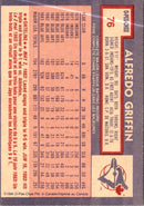 1984 O-Pee-Chee Alfredo Griffin