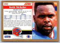 1991 Score Keith McKeller #192