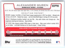 2012 Bowman Alexander Muren