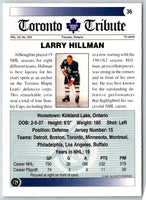 1991 Ultimate Original 6 Larry Hillman #36