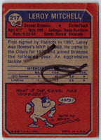 1973 Topps Leroy Mitchell #217