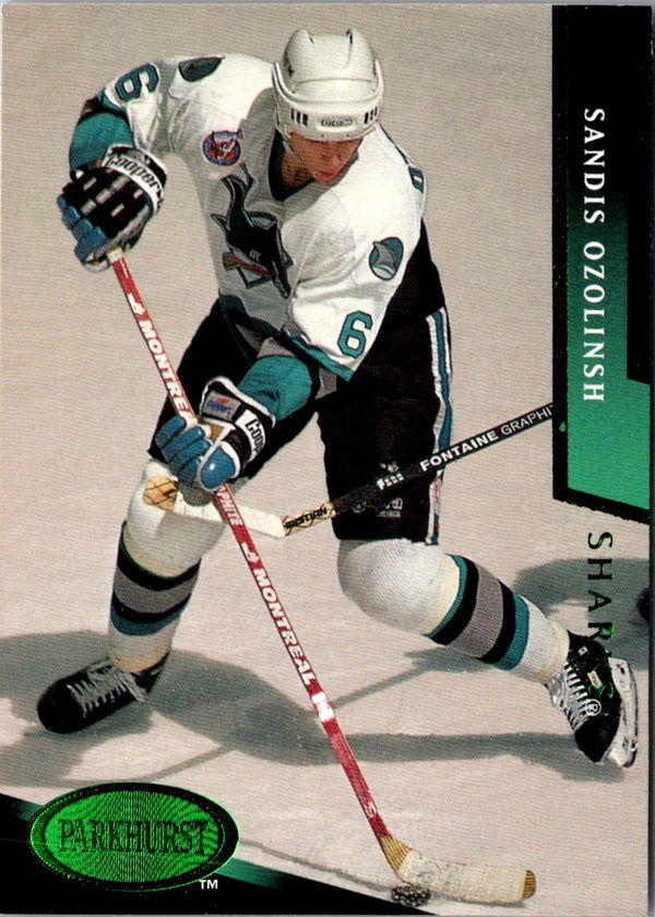 1993 Parkhurst Sandis Ozolinsh #187