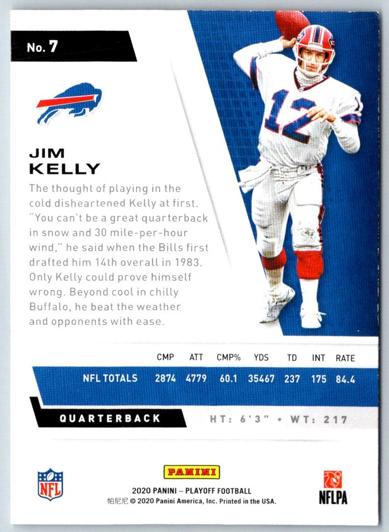 2019 Panini Playoff Jim Kelly