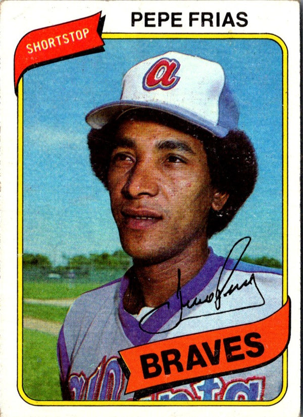 1980 Topps Pepe Frias #87