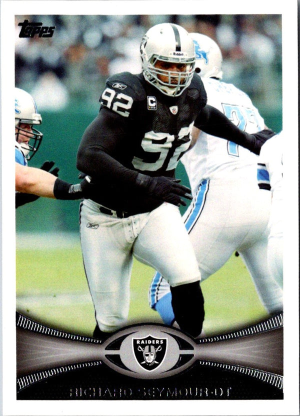 2012 Topps Richard Seymour #405