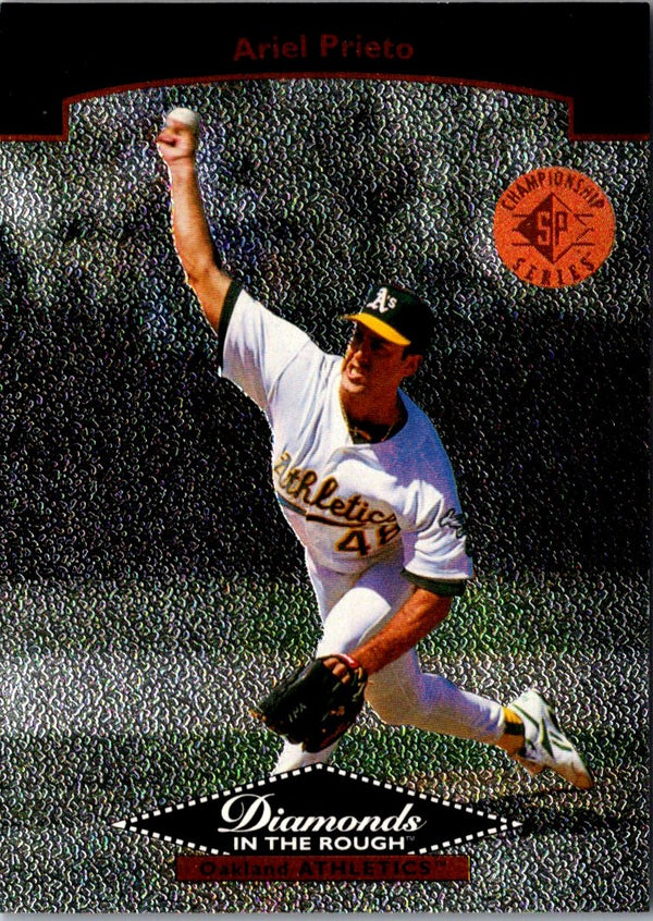 1995 SP Ariel Prieto #10 Rookie