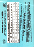 1986 Donruss Joe Carter #224