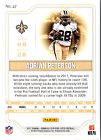 2017 Panini Ricky Williams/Adrian Peterson #47